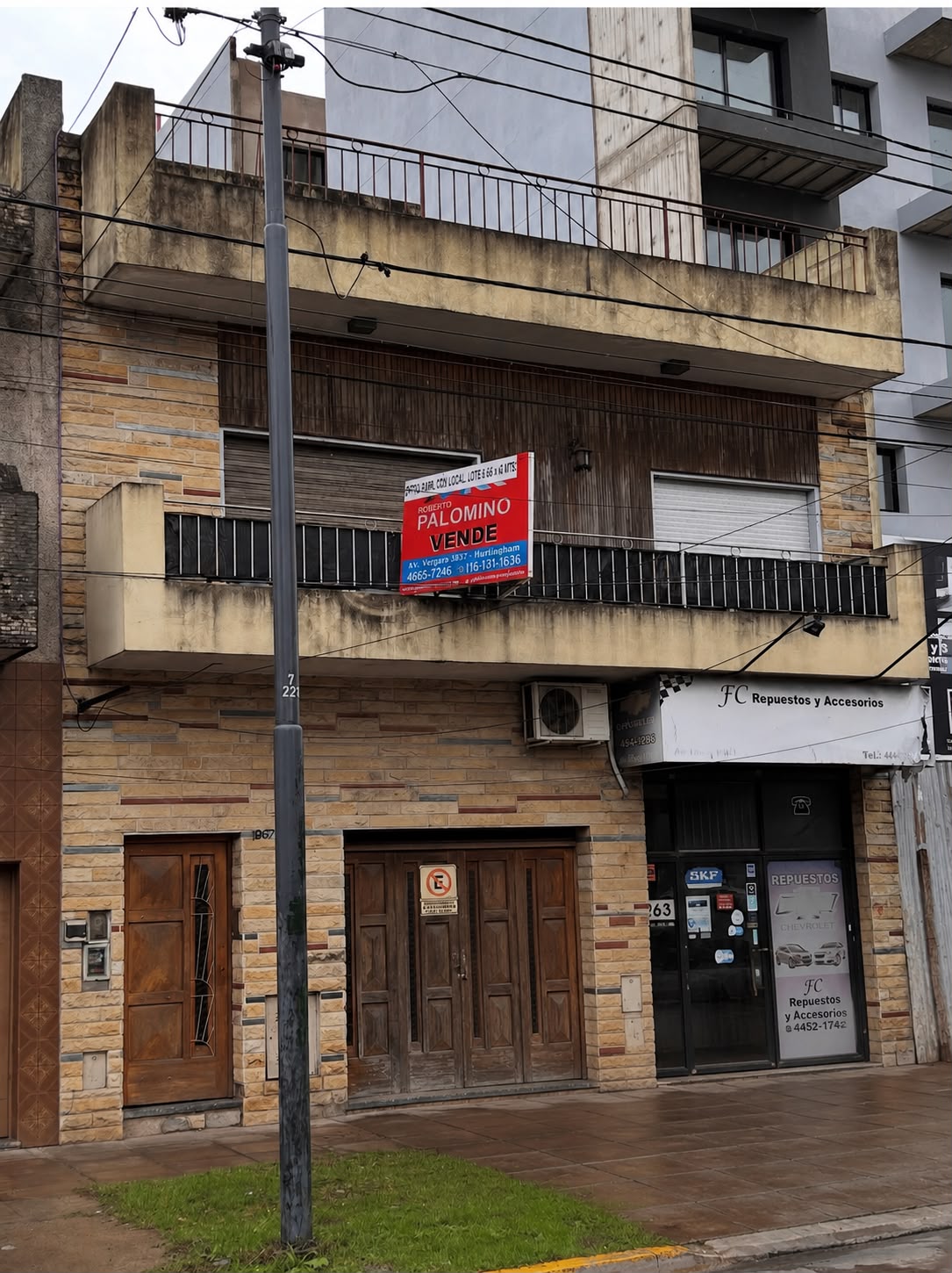 DEPARTAMENTO CON LOCAL SOBRE AV. ROCA